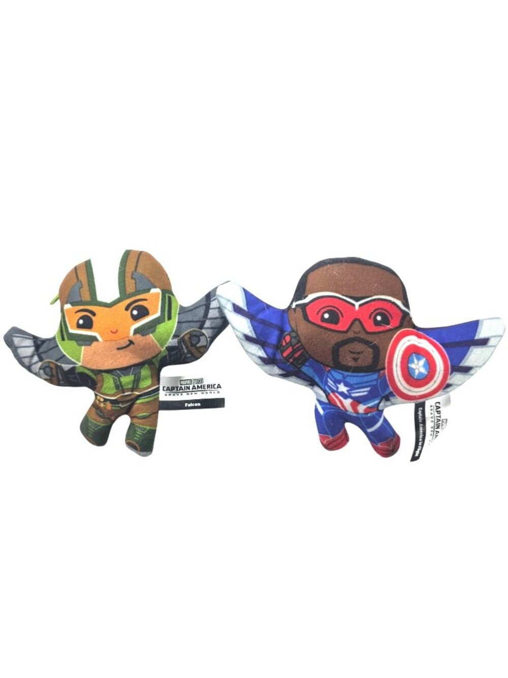 Marvel Brave New World Plush Toys Captain America Falcon mcdonalds